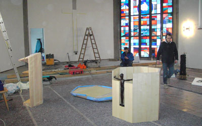 Renovierung Philippuskirche 2005