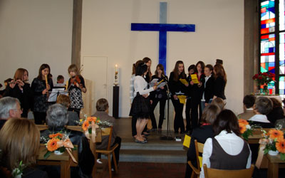 Konfirmation 2008, Kirche