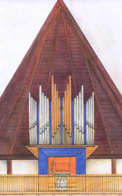 Eule Orgel Markt Schwaben
